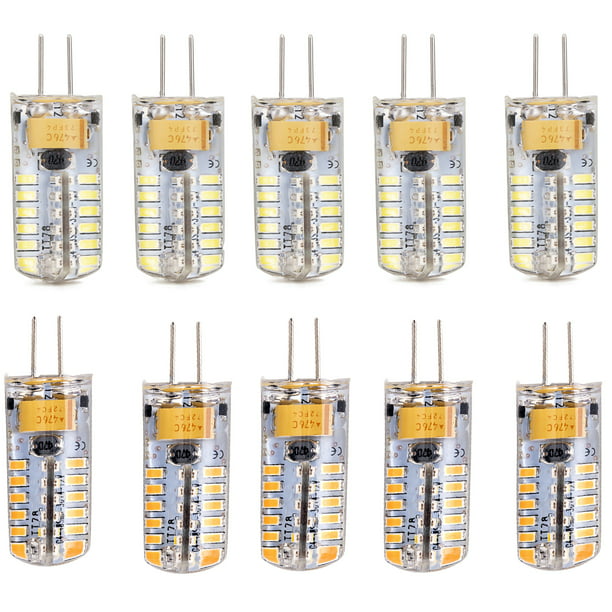 5/10/20x G4 G9 Silicone Crystal LED Corn Bulb SMD SpotLight Lamp 12V 110V 220V 